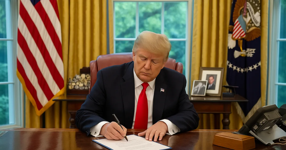 President Trump signs executive order to prevent debanking of Bitcoin and crypto industry.