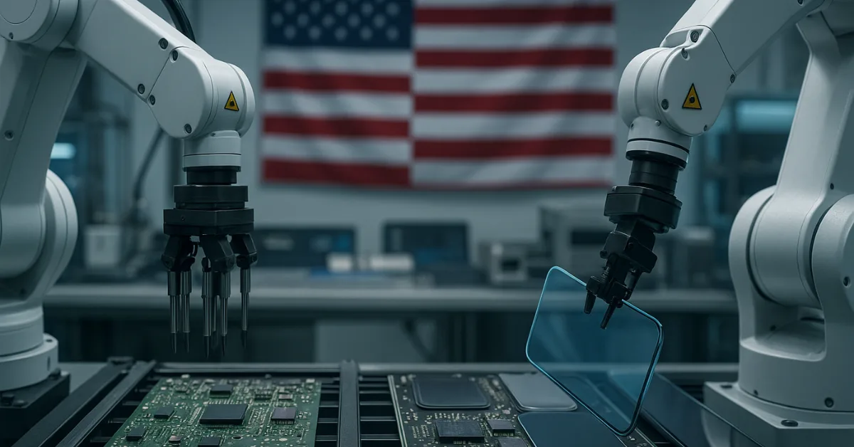Trump and Apple announce $600 billion American Manufacturing Program to boost U.S. manufacturing, jobs, innovation, advanced electronics and AI investment, 2025.