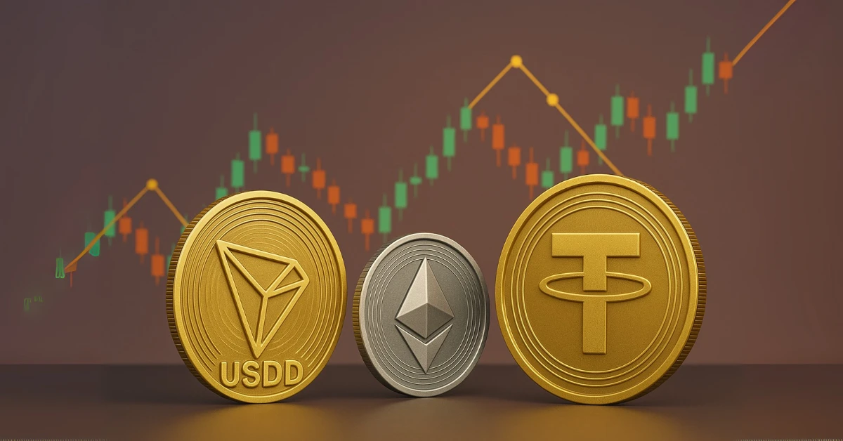 Justin Sun's USDD Launches on Ethereum, Targeting Tether's $169 Billion Dominance